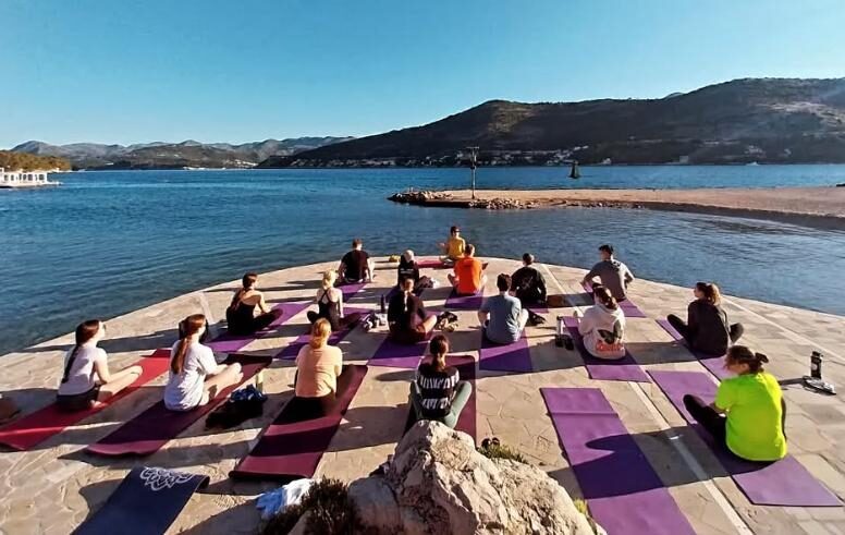 Yoga and Lopud Exploration